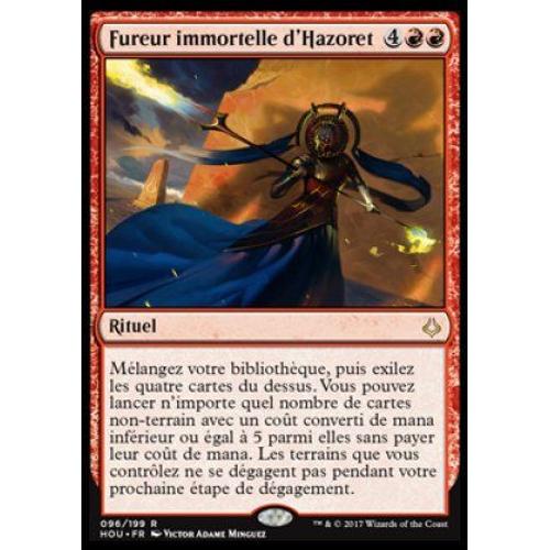 Fureur Immortelle D'hazoret - Magic Mtg - L'âge De La Destruction - R - 96/199