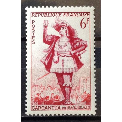 Théâtre Français - Gargantua De Rabelais (Impeccable N° 943) Neuf** Luxe (= Sans Trace De Charnière) - France Année 1953 - N17900