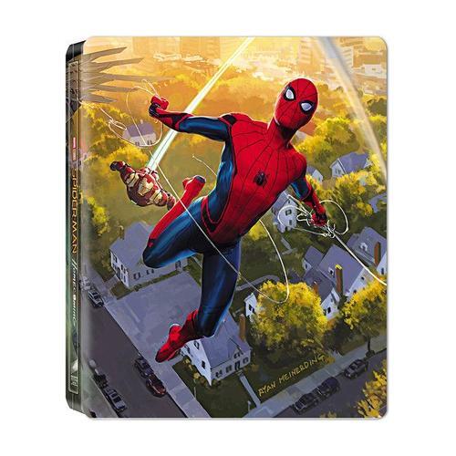 Spider-Man : Homecoming - Édition Limitée Boîtier Steelbook - Blu-Ray 3d + Blu-Ray + Digital Ultraviolet