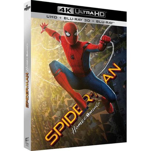 Spider-Man : Homecoming - 4k Ultra Hd + Blu-Ray 3d + Blu-Ray