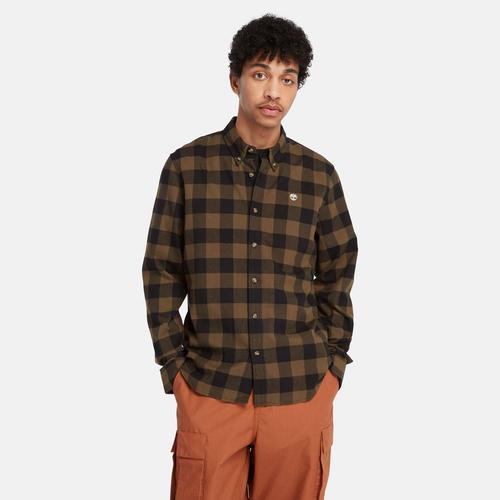 Timberland Chemise À Carreaux Et Manches Longues Mascoma River Pour Homme Vert