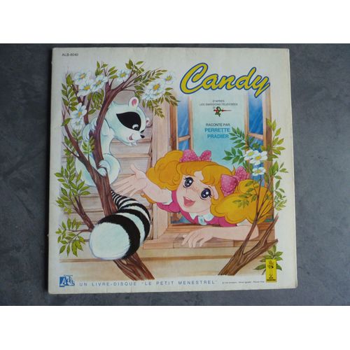 Candy - Livre Disque 33 Tours - Perrette Pradier - 1980