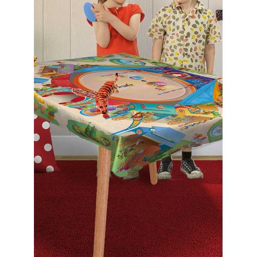 Nappe De Jeu Circuit Cirque Multicolore 100 X 140 Cm Fabriqué En Europe Accessoires Par House Of Kids