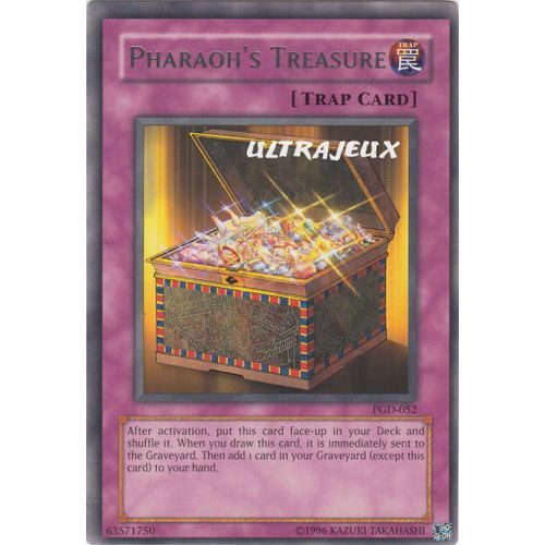 Yu-Gi-Oh! - Pgd-052 - Pharaoh's Treasure - Rare
