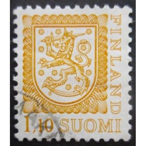 Finlande N°791 Armoirie Oblitéré