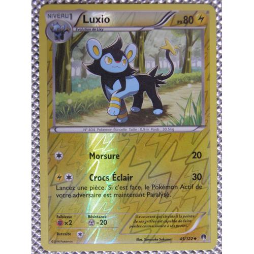 Pokemon - Luxio - 45/122 - Unco Reverse