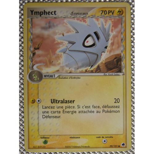 Pokemon - Ymphect (Espèces Delta) - 59/101 - Commune