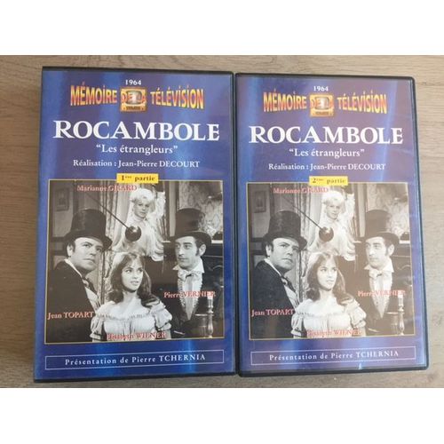 Rocambole Lot 2 Vhs Les Etrangleurs