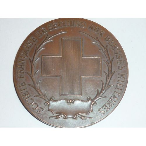 Medaille Societe Francaise De Secours Aux Blesses Militaires