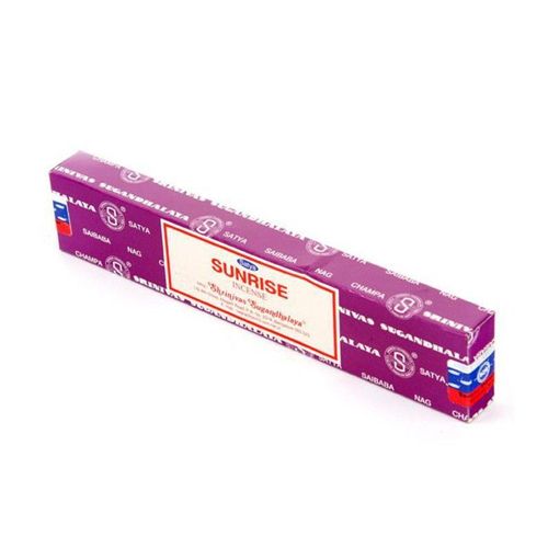 Bâtons D'encens Satya Nag Champa 15g, Sunrise - 1 Boite 15grs 