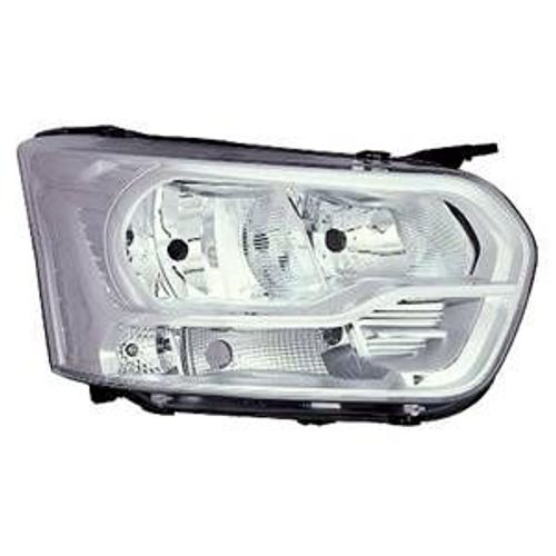 Phare Optique Avant Droit Pour Ford Transit Mk8 Depuis 2014 , H7+H15, Neuf