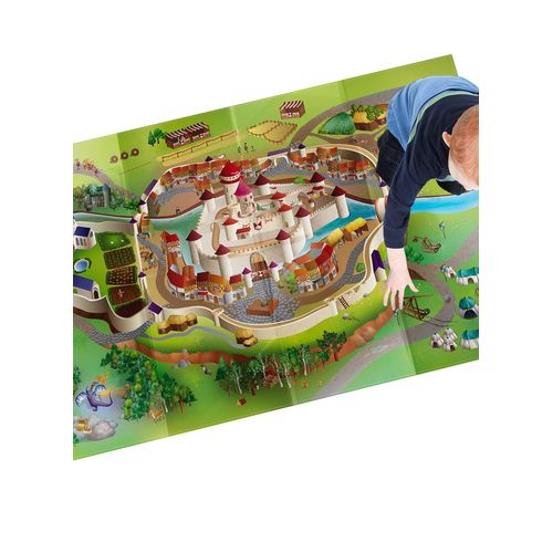 Nappe De Jeu Circuit Moyen Age Multicolore 100 X 140 Cm Fabriqué En Europe Tapis Pour Enfants Chambre Par House Of Kids