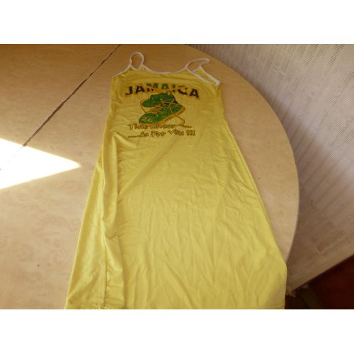 Robe Inconnu Nylon 10 Ans Jaune