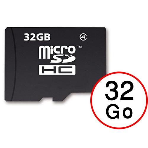 Carte Mémoire Micro-SD 32 Go + Adaptateur pour Huawei P8 Lite (2017)