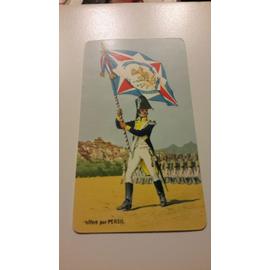 Porte drapeau Hachette N°3-9e demi-brig Infanterie légère 1802 Flag bearer 