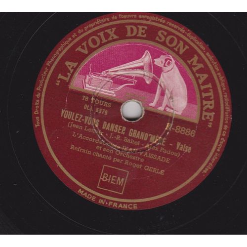 Voulez-Vous Danser Grand-Mère - Ma Douce Vallée