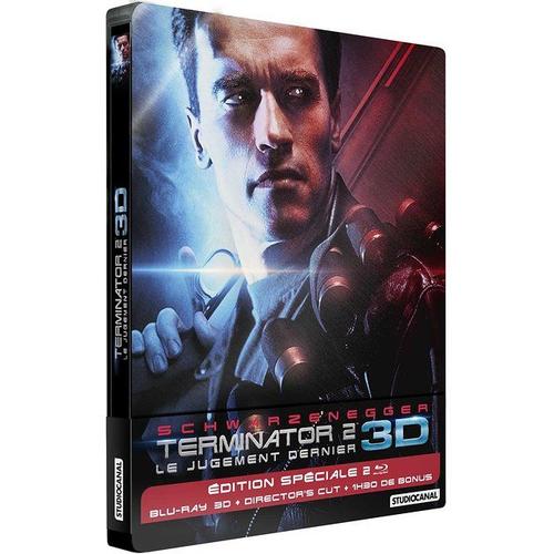 Terminator 2 - Édition Spéciale 2 Blu-Ray - Blu-Ray 3d + Blu-Ray - Version Restaurée 4k - Boîtier Steelbook