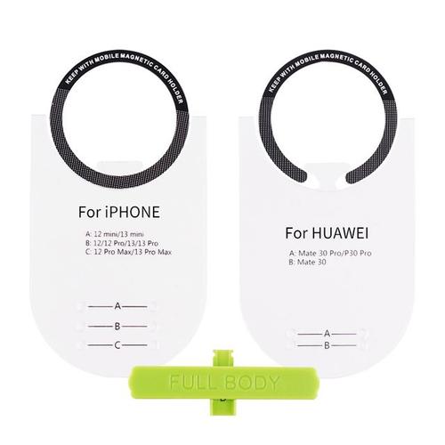 Anneau Magnétique Pour Coque D'iphone 13 12 Pro Max Chargeur Sans Fil Plaque De Support D'autocollant Universel En Métal Pour Huawei