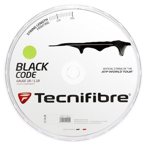 Bobine Tecnifibre Black Code Lime 200m - 1.28
