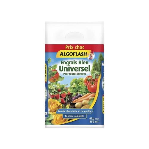 ALGOFLASH Engrais Bleu Universel - 6kg - Prix choc