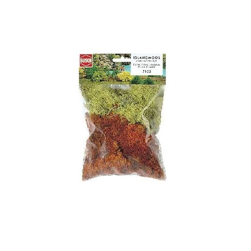 Modélisme : Végétation - Lichen 2 Couleurs-Busch
