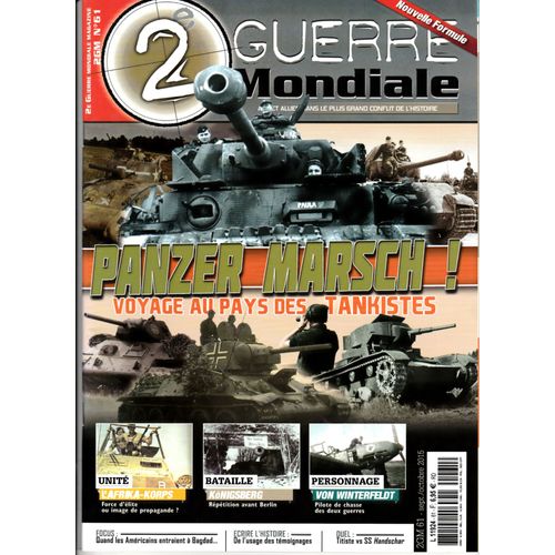 2ème Guerre Mondiale N°61 Panzer Marsch