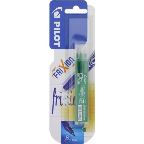 Pilot Etui De 3 Recharges Pour Stylo Roller Vert Frixion