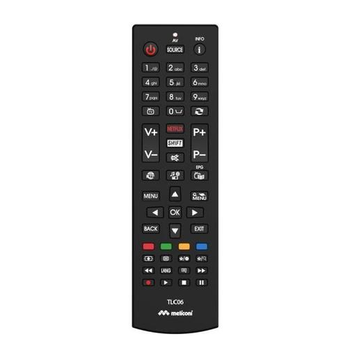 MELICONI Télécommande de remplacement - Compatible avec toutes les TV