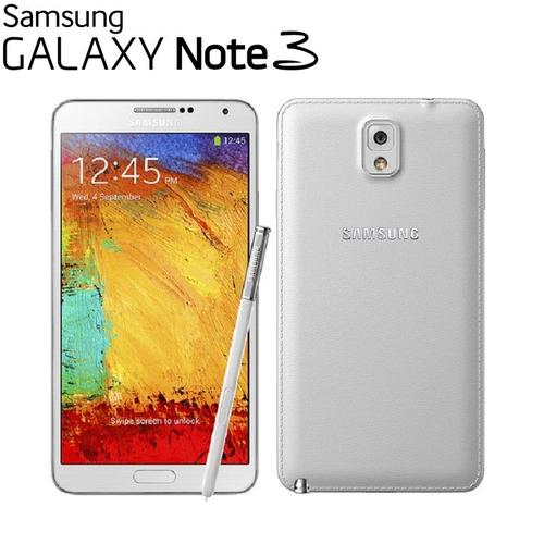 SAMSUNG Galaxy Note 3 SM-N9005 Unlocked 4G SMARTPHONE 16Go 13.0MP Android v4.3 téléphone mobile blanc