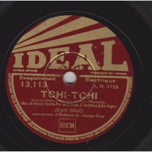 Tchi-Tchi Du Film Marinella - Dans Un Joli Rêve Rose 787 Format 25 Cm