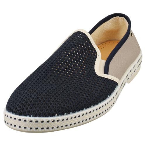 Rivieras Classic Match Chaussures Espadrille Bleu Gris