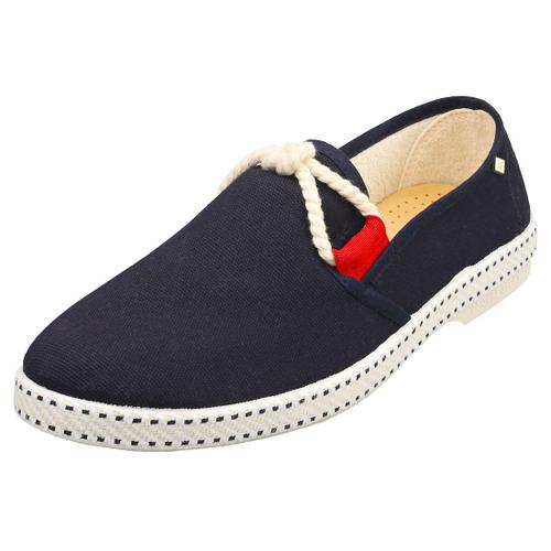 Rivieras Abordage Chaussures Espadrille Bleu Naval