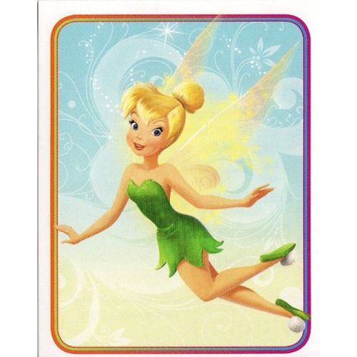 Autocollant Sticker Panini Carrefour Disney Un Monde Magique / Peter Pan Fée Clochette 5