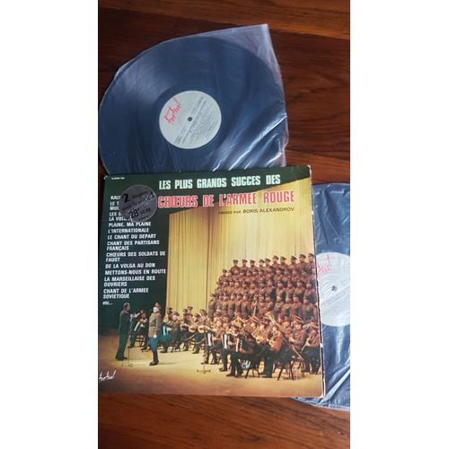 Vinyle : Chants Et Danses De L'armée Rouge Dirigés Par Boris Alexandrov