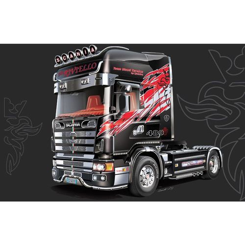 Maquette Camion : Scania 164 L Top Class