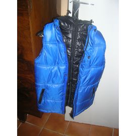 Doudoune Tissaia Sans Manches Capuche Et Devant Intérieur Amovibles Polyester 10 Ans Multicolore