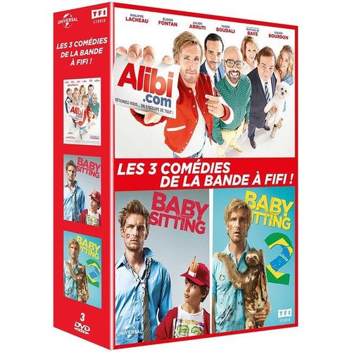 Les 3 Comédies De La Bande À Fifi ! : Alibi.Com + Babysitting 1 & 2 - Pack