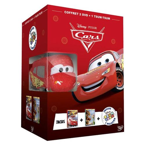 Cars, Quatre Roues + Le Voyage D'arlo - + 1 Peluche Tsum Tsum De Flash Mcqueen