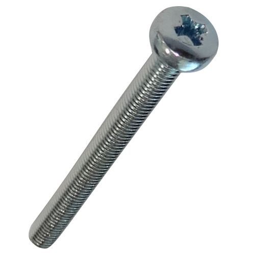 Aerzetix : 50 boulons vis à tête cylindrique M3x35mm DIN7985A acier zingué empreinte PH1 cruciforme Phillips C18102