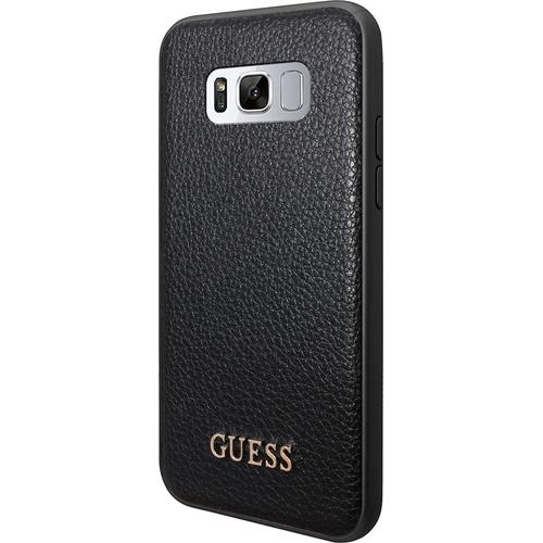 Coque Rigide Guess Iridescent Noire Pour Samsung Galaxy S8 + G955