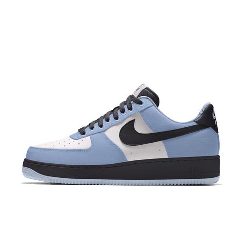 Chaussures Personnalisable Nike Air Force 1 Low By You Pour Bleu 5199682381