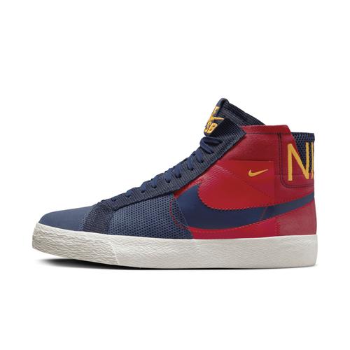 Chaussure De Skateboard Nike Sb Zoom Blazer Mid Premium - Rouge - Fd5113-600 - 42