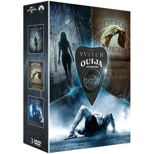 Coffret : Ouija : Les Origines + The Vvitch + Le Cercle - Rings - Pack