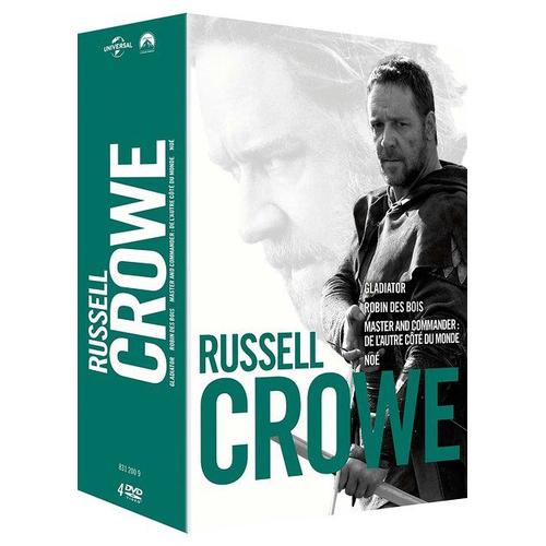 Russell Crowe - Coffret : Robin Des Bois + Gladiator + Master & Commander + Noé - Pack