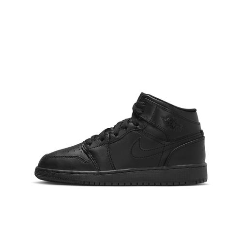 Chaussure Jordan 1 Mid Pour Ado Noir 554725s093