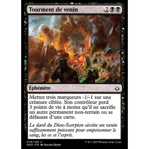 Tourment De Venin - Mtg - L'âge De La Destruction - C - 79/199