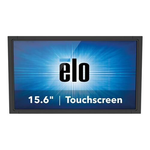 Elo 1593L - Écran LED - 15.6" - cadre ouvert - écran tactile - 1366 x 768 @ 60 Hz - 300 cd/m² - 500:1 - 10 ms - HDMI, VGA, DisplayPort - noir