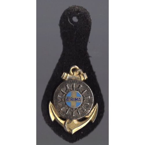 4 Regiment D'infanterie De Marine Sur Son Cuir - Fab Drago