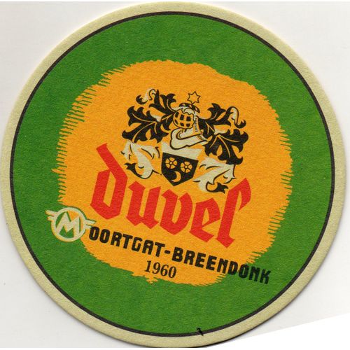 Sous Bock De Biere Ancien - Duvel Moortgat- Breendonk 1960