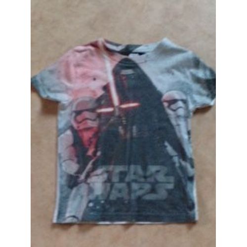 T-Shirt Star Wars 6 Ans Blanc